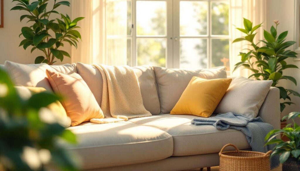 Vor Ostern unbedingt erledigen: Der Trick, mit dem Polster und Sofas wieder wie neu riechen