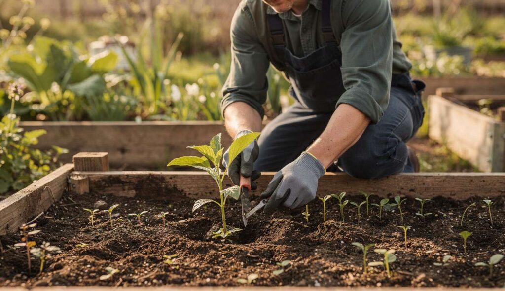Warum Profigärtner im März nur diese eine Sache ins Hochbeet geben – und den Rest weglassen