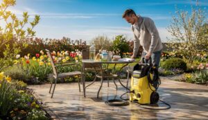 Kärcher oder Hausmittel? Was Terrassen nach dem Winter wirklich sauber macht