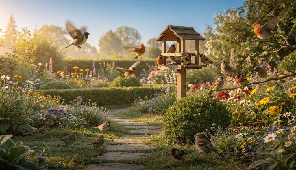 NABU meldet dramatischen Rückgang: Was Sie jetzt für Gartenvögel tun können