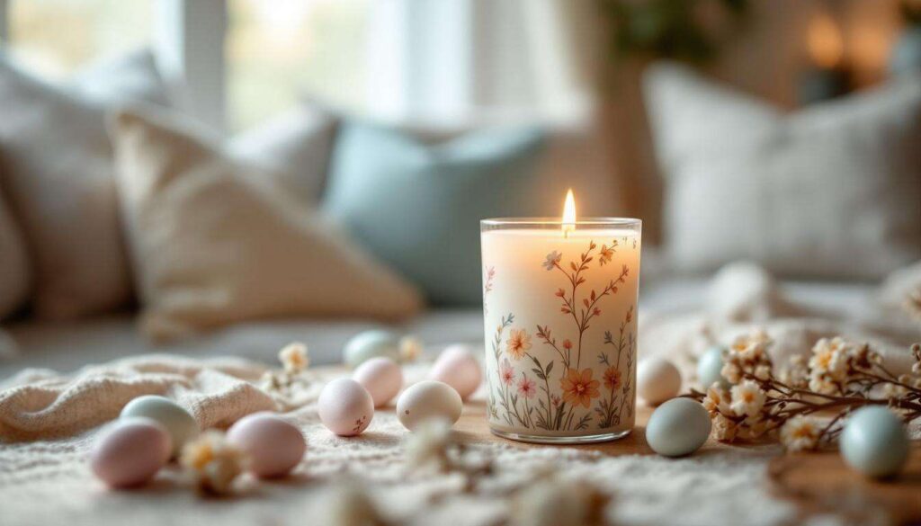 Dm verkauft jetzt eine Oster-Duftkerze für 1,95 Euro, die in den Filialen schon knapp wird