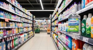 Dm hat einen Kalkreiniger für 1,99 Euro im Sortiment, den Reinigungskräfte in Hotels nutzen