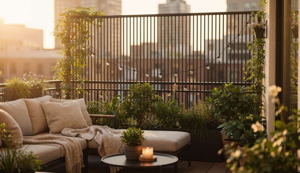 Bauhaus hat ein Sichtschutz-Set für 29 Euro, das auf Instagram tausendfach geteilt wird