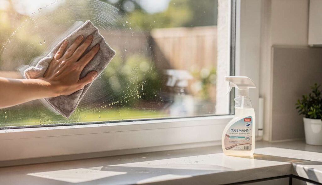 Rossmann bringt ein Fensterputzmittel für 2,49 Euro heraus, das Hausfrauen begeistert
